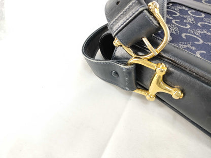 Celine C Saluki Carriage Shoulder Bag
