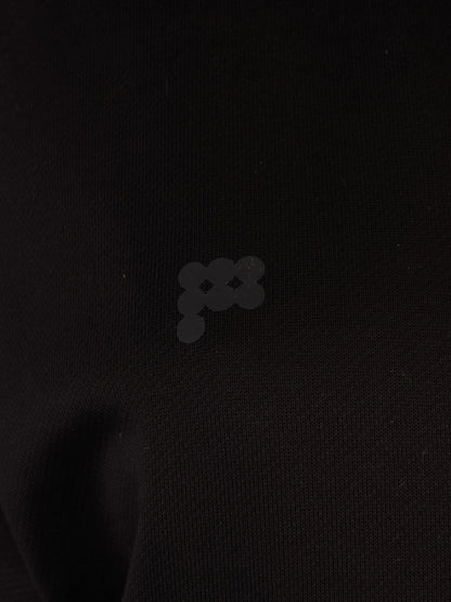 Excellent Pangaia Black Hooded Jacket Cotton Medium Size M