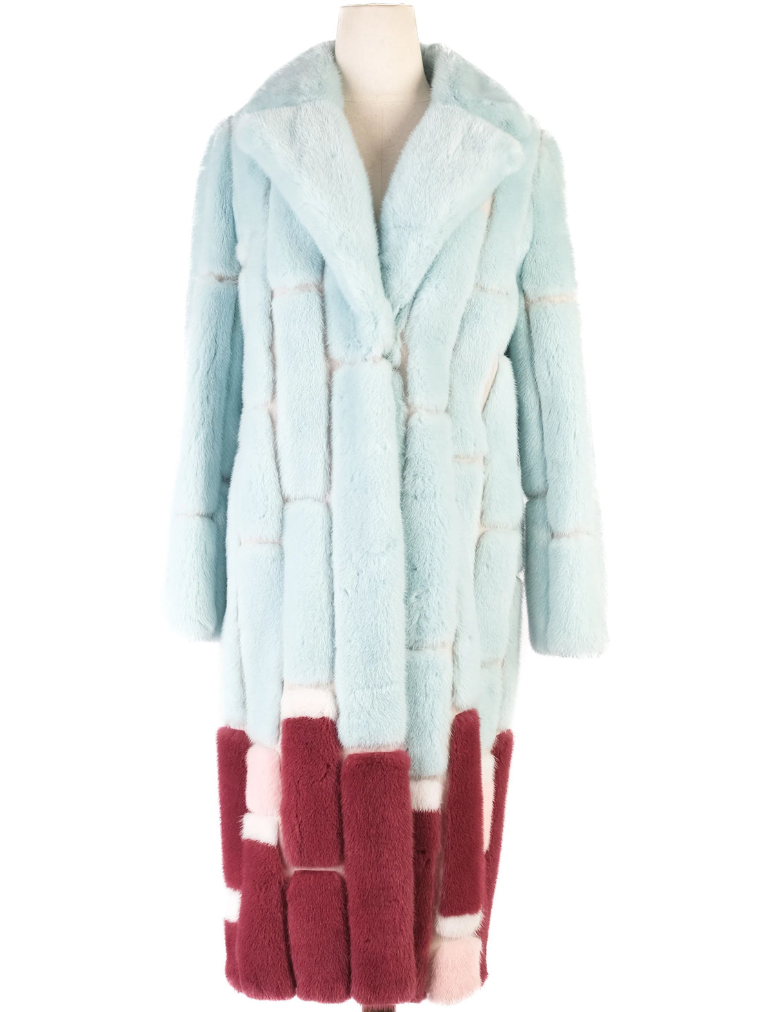 Perfect Emil Shabaev WomenÕs Fur Coat Combined Colors Size Not Specified