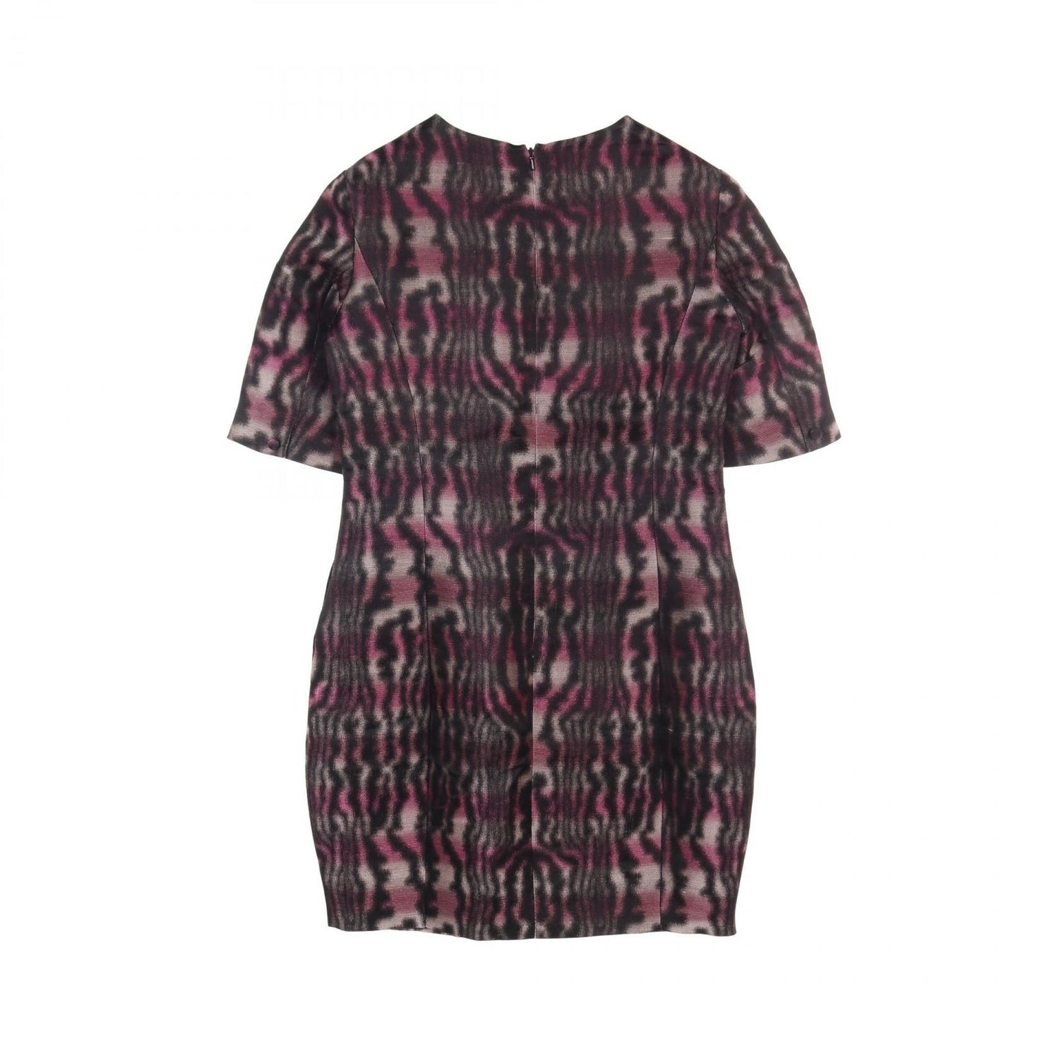 Dior Dress Pink Black Silk 3a 21660a 1650