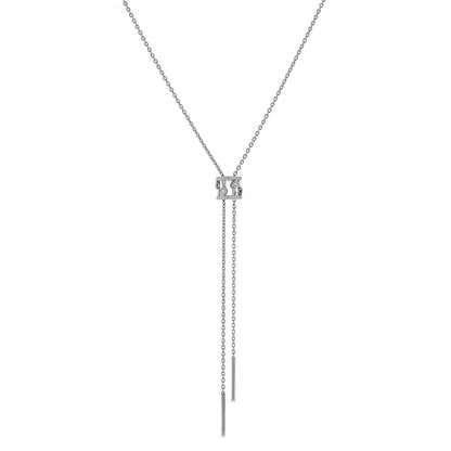 De Beers Dewdrop gold and diamonds necklace