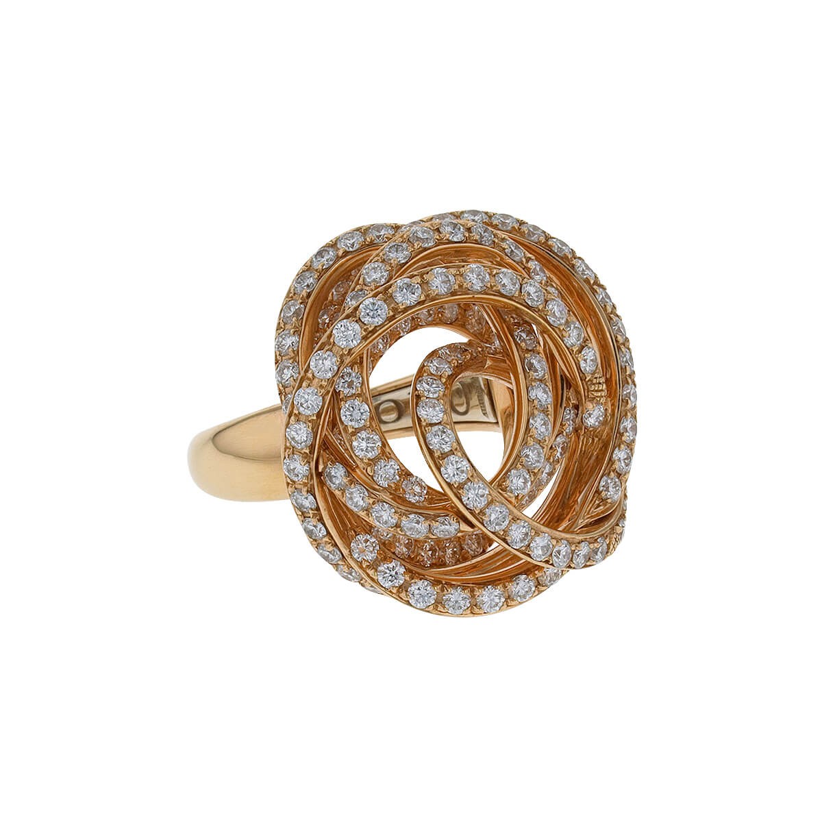 De Grisogono Matassa diamonds and gold ring
