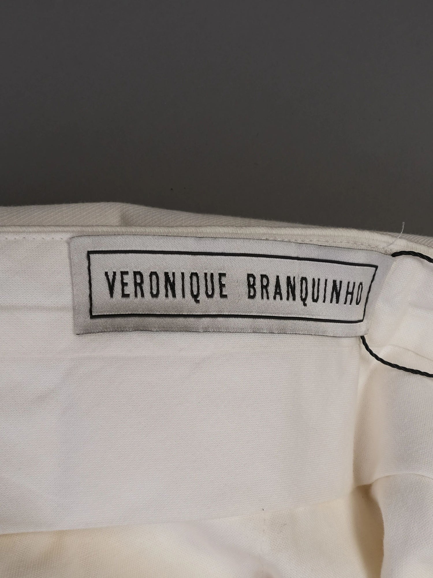 Excellent Veronique Branquinho White Trousers Size XS