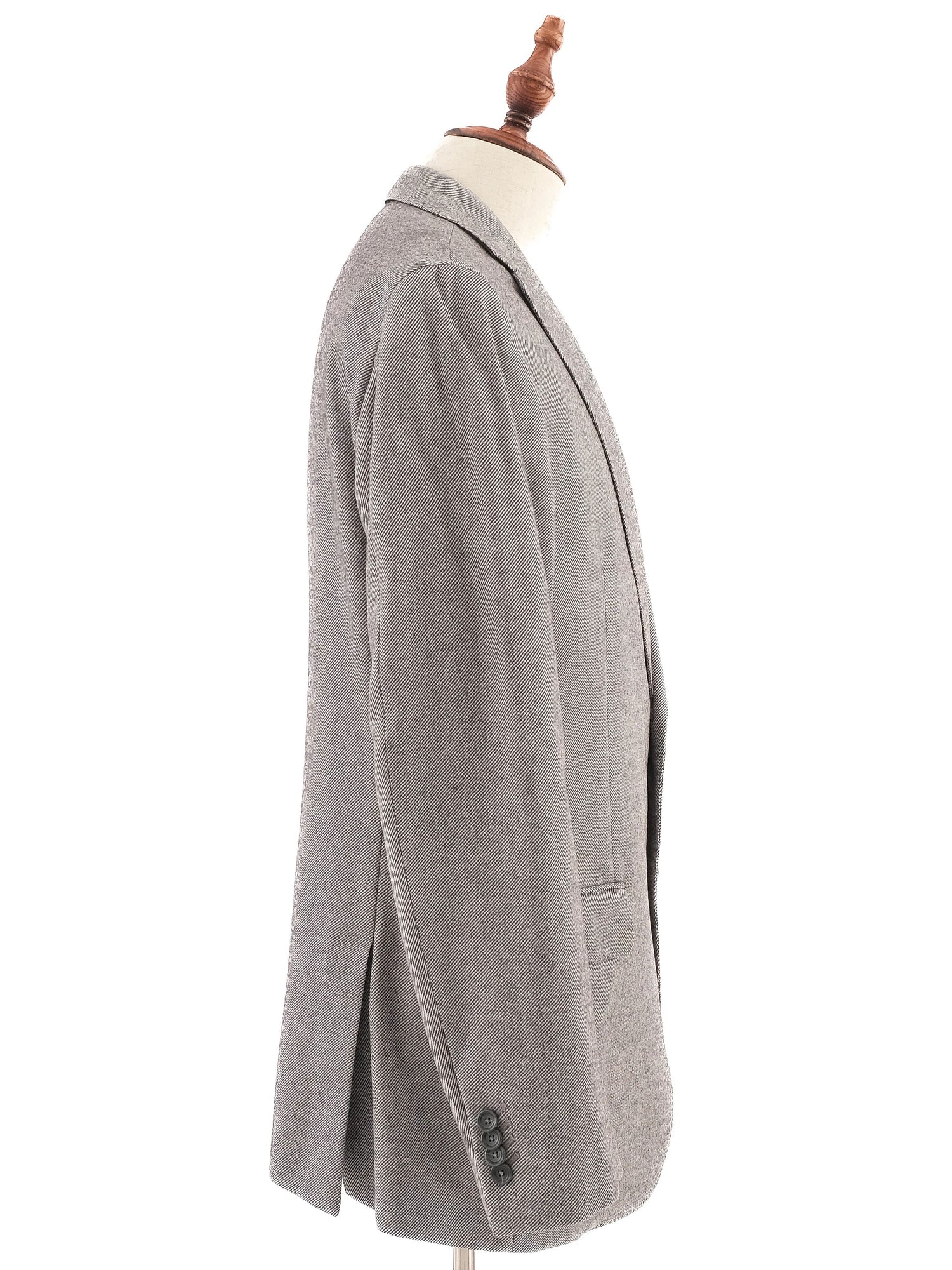 Excellent Ermenegildo Zegna Gray Cupro Blazer Size M