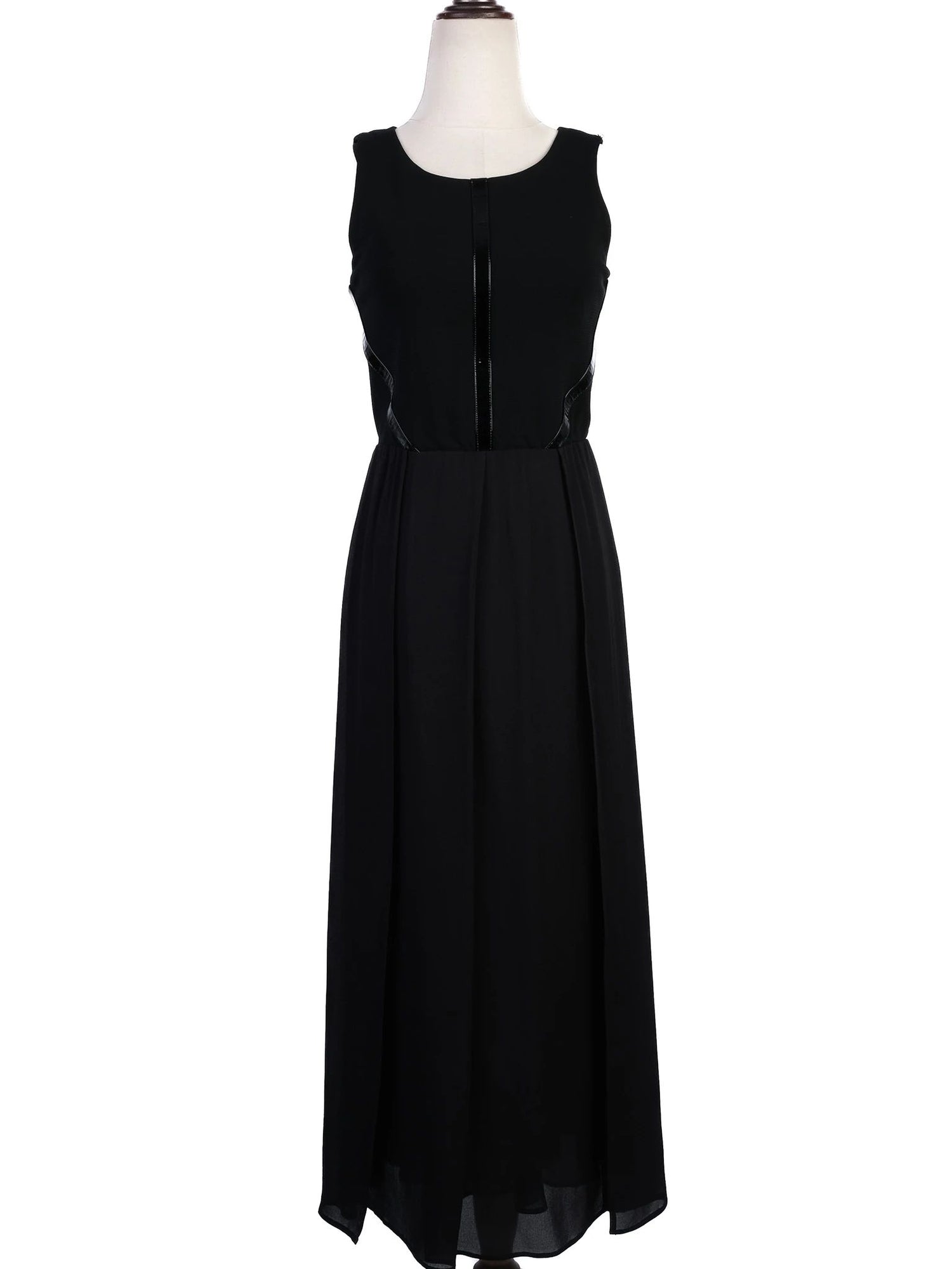 Sportmax Excellent Condition Black Sleeveless Dress Size S Viscose