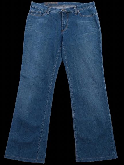 Excellent GF Ferre Blue Cotton Denim Jeans Size XL for Women