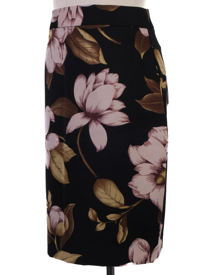 NEW By Malene Birger Floral Skirt Combined Size S Viscose