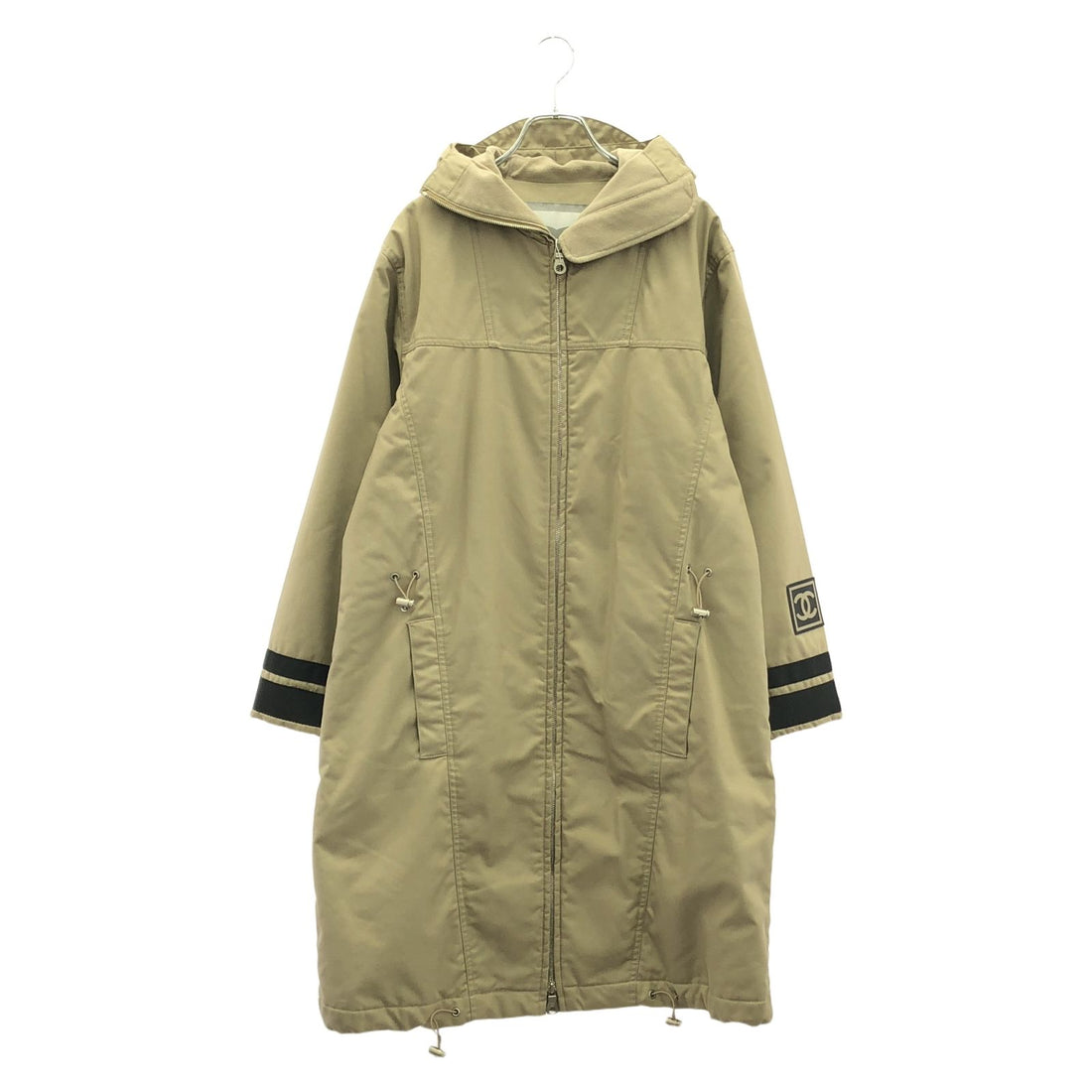 Chanel Beige Sleeve Logo Long Coat Other Coat Polyester P 20000v 11805
