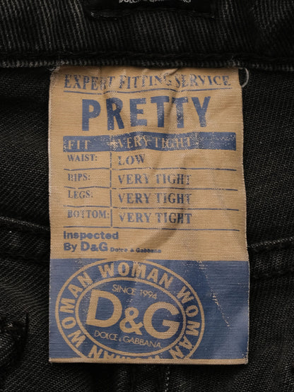 Excellent Dolce Gabbana Gray Jeans for Kids Size S