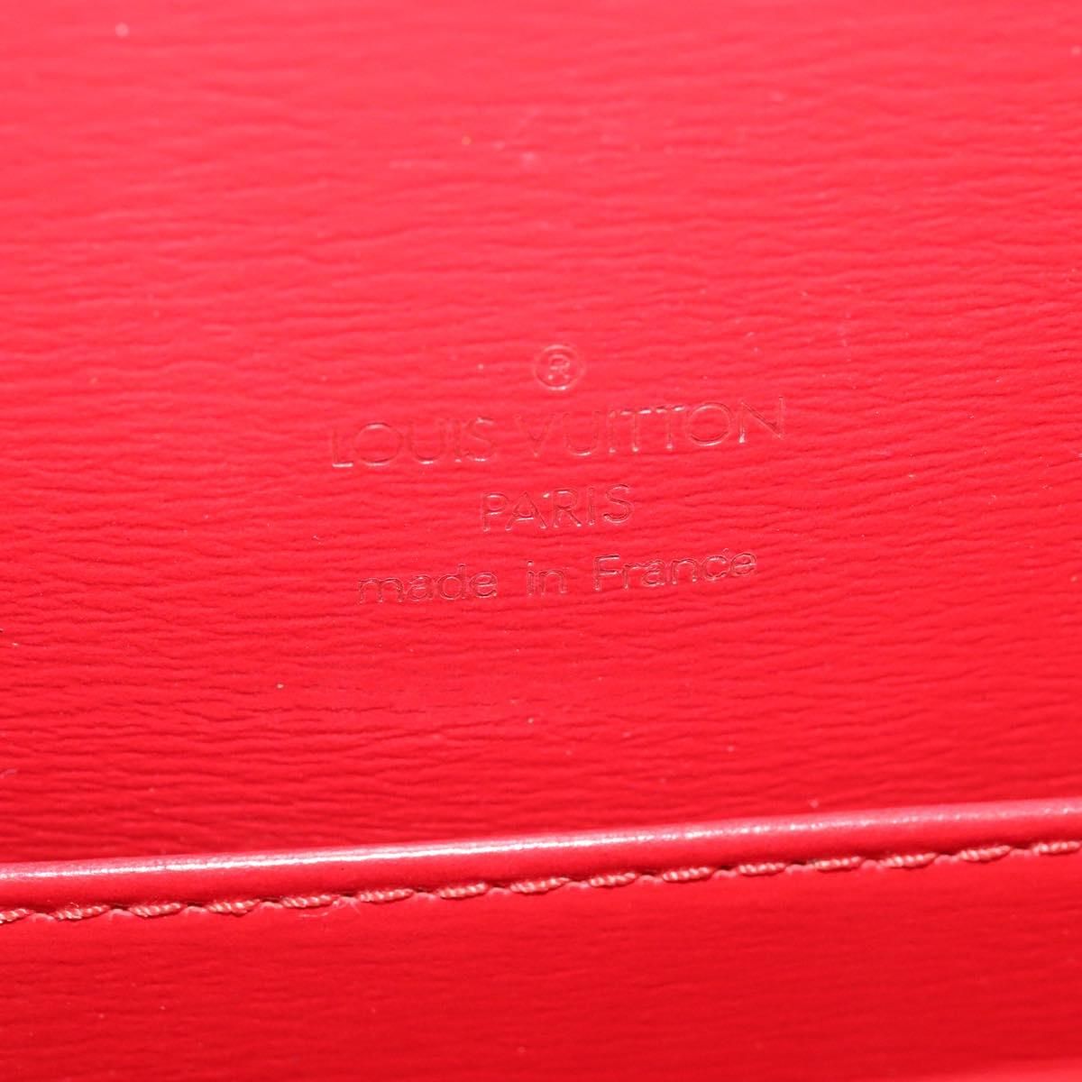 Louis Vuitton Epi Capuchin Shoulder Bag Red M 52347 Lv Auth