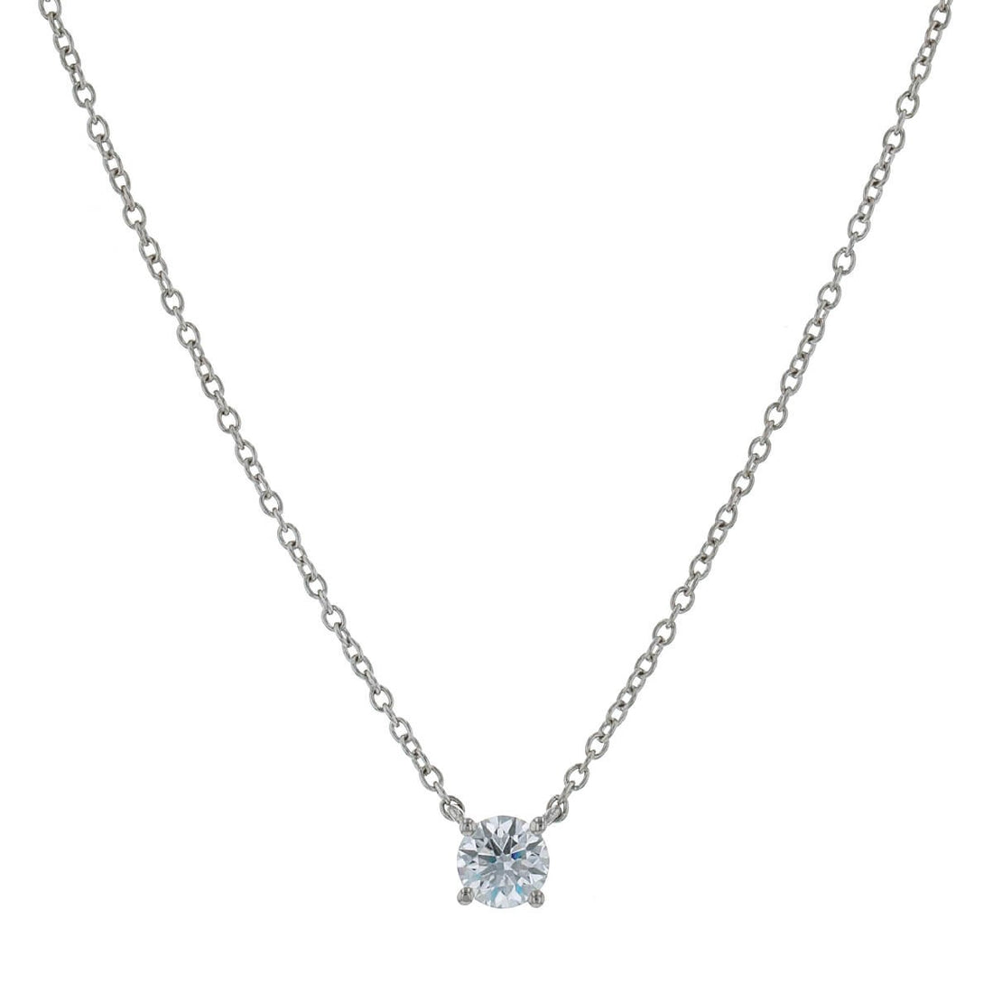 Diamond and gold necklace