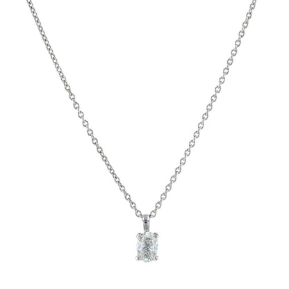 Diamond and gold necklace