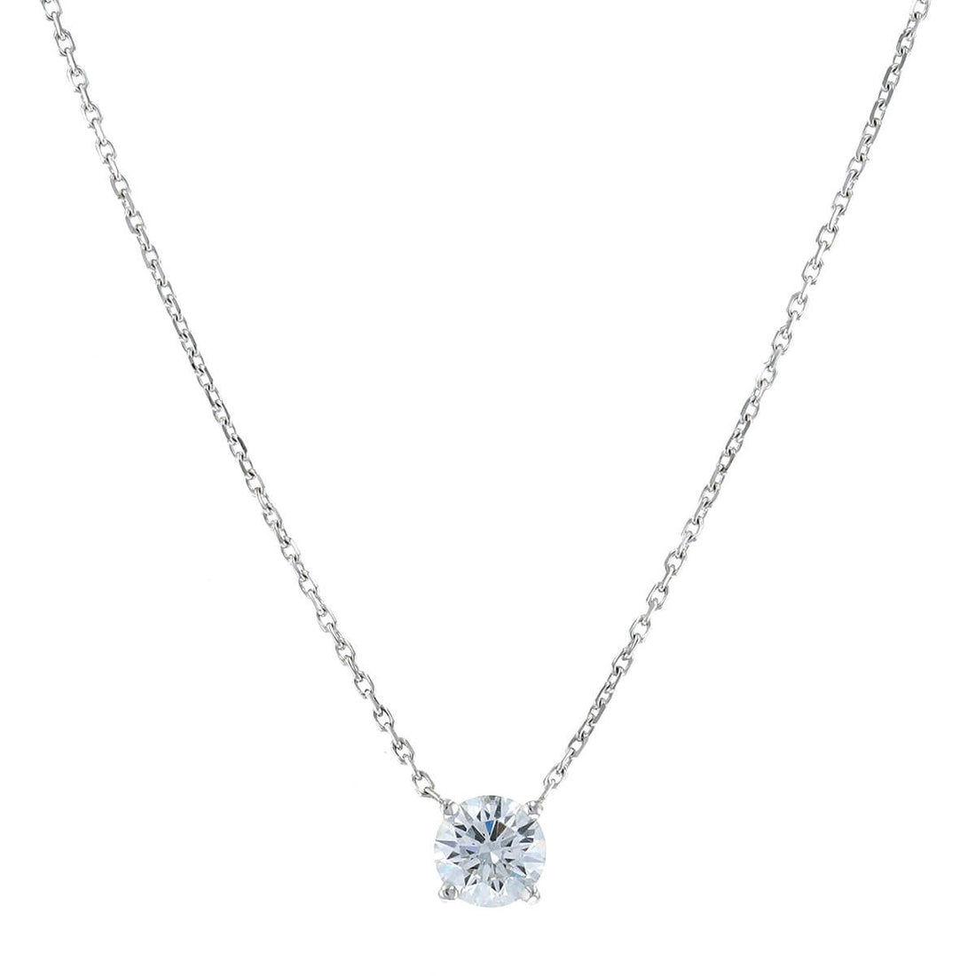 Diamond and gold necklace