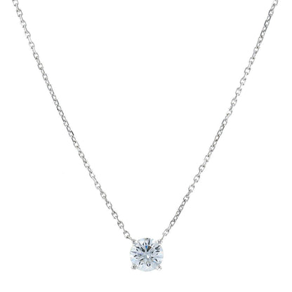 Diamond and gold necklace