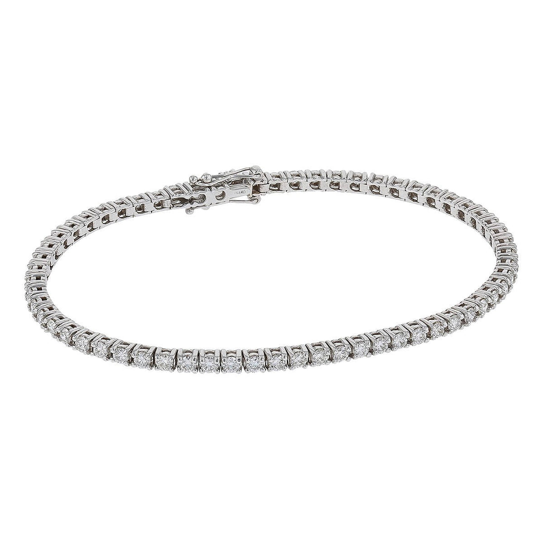 Diamonds and gold bracelet