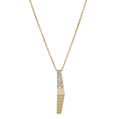 Diamonds and gold Canaglia Paris necklace