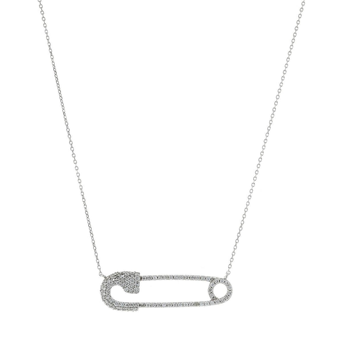 Diamonds and gold necklace