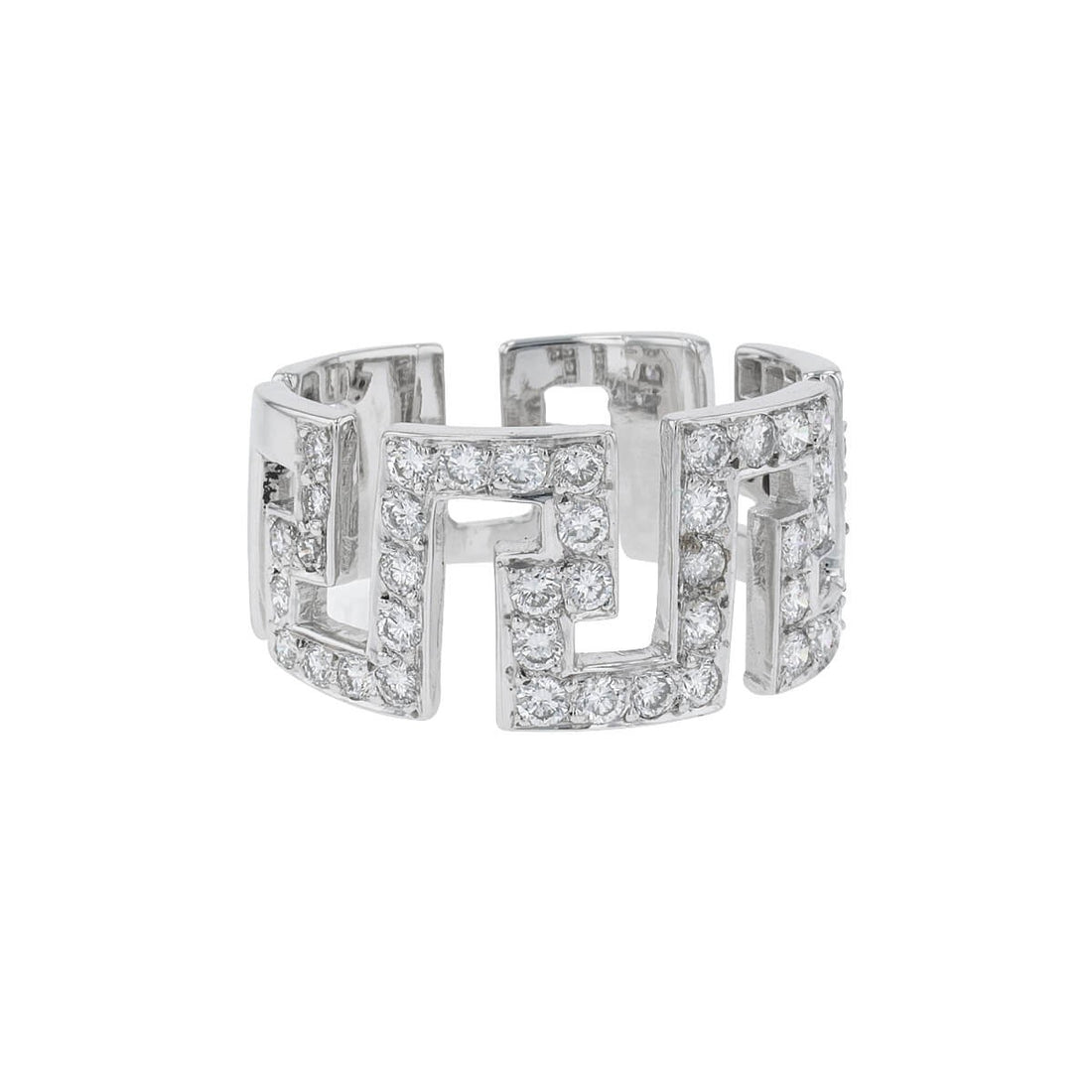 Diamonds and gold ring