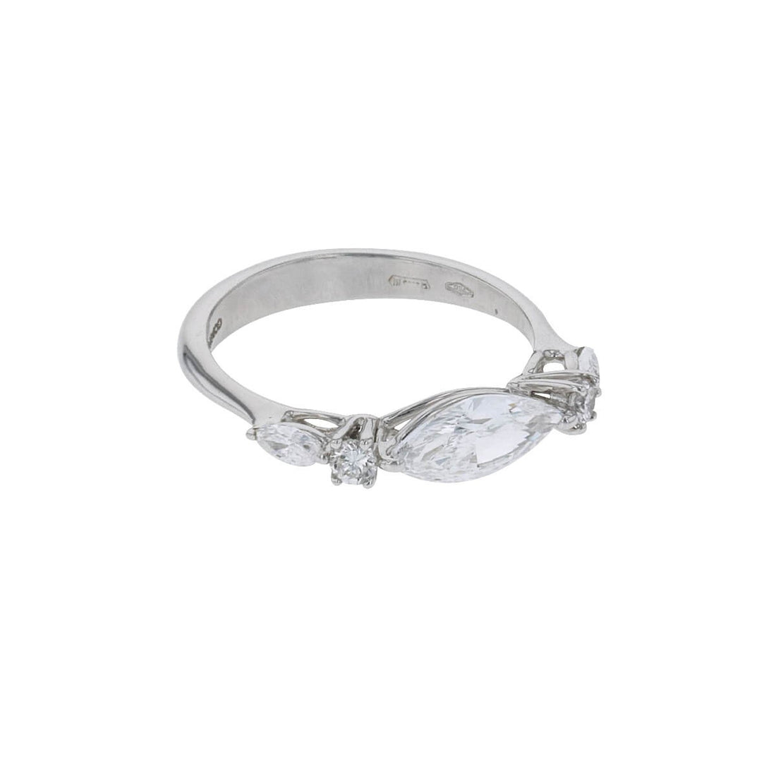 Diamonds and gold ring