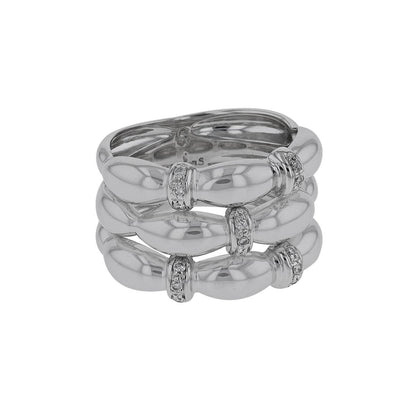 Diamonds and gold ring