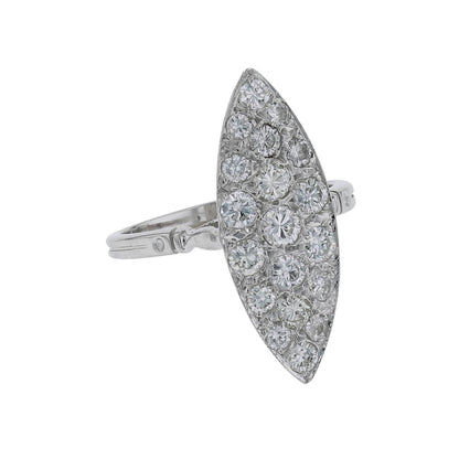 Diamonds and gold ring