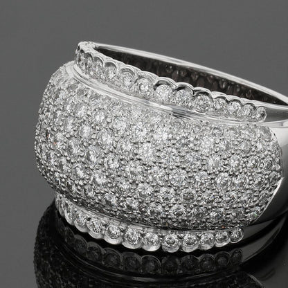 Diamonds and gold ring