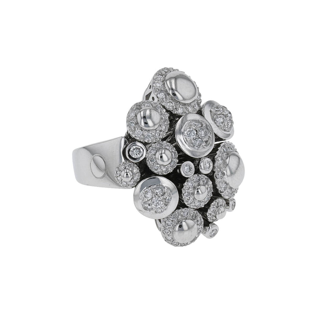Diamonds and gold ring