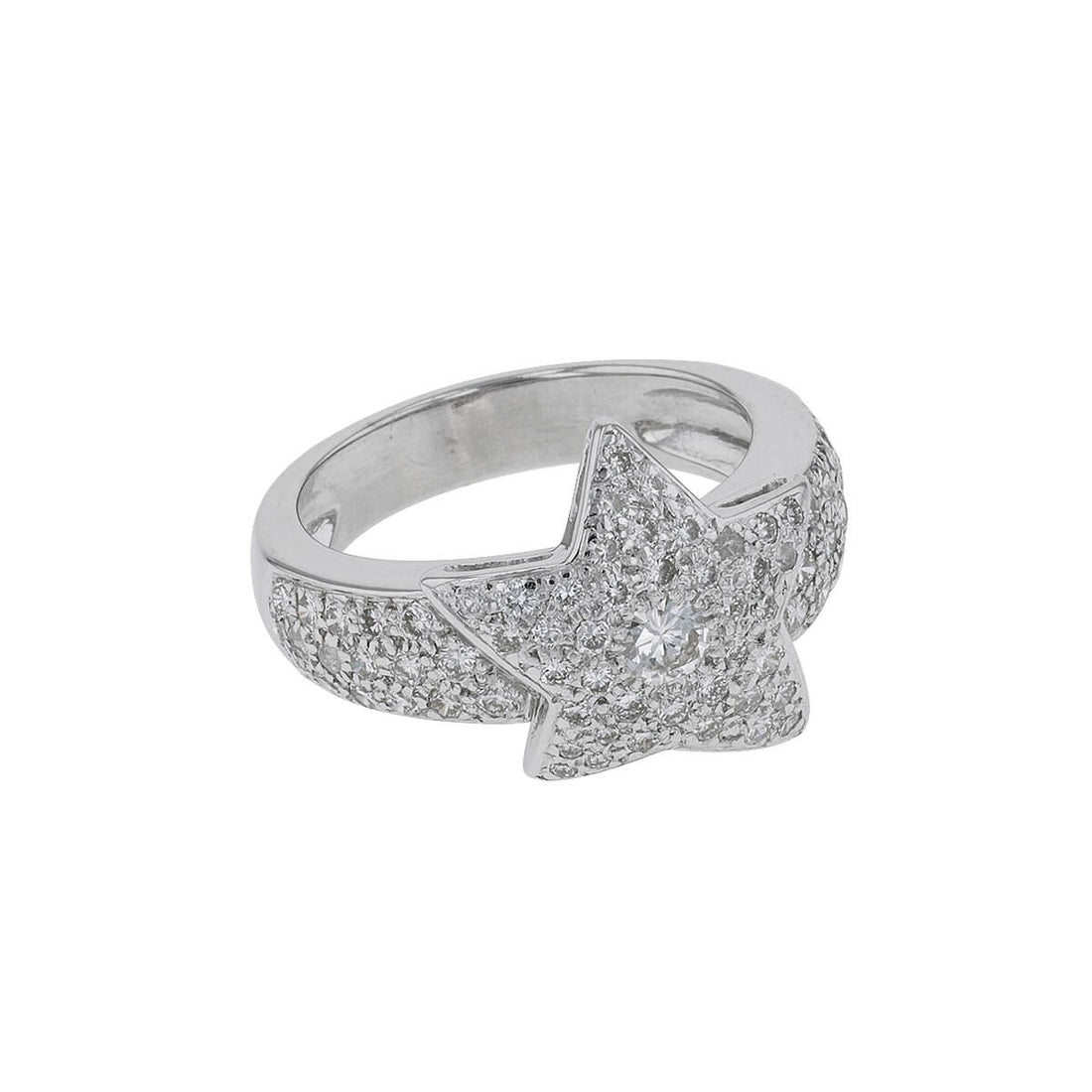 Diamonds and gold ring
