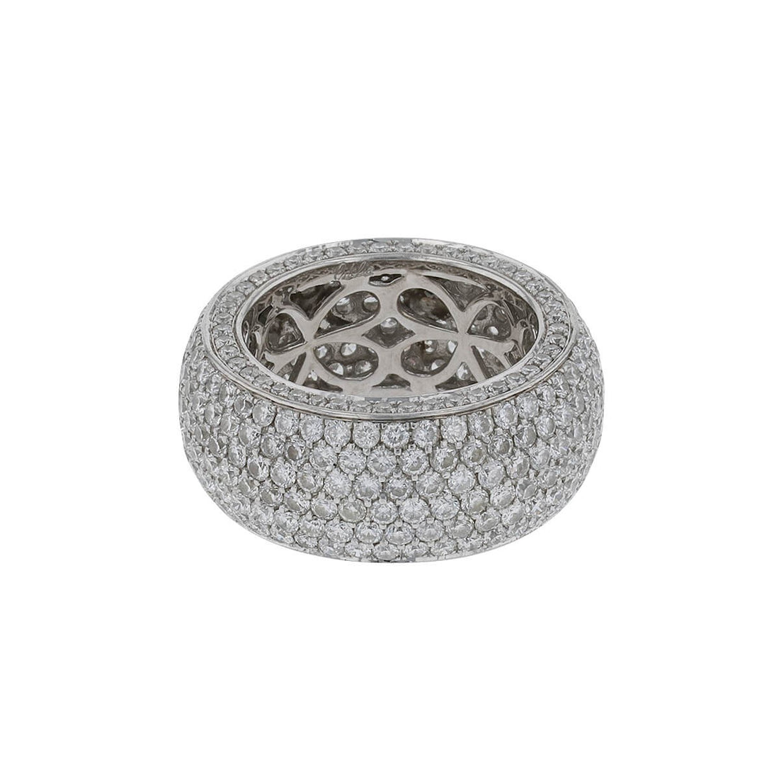 Diamonds and gold ring