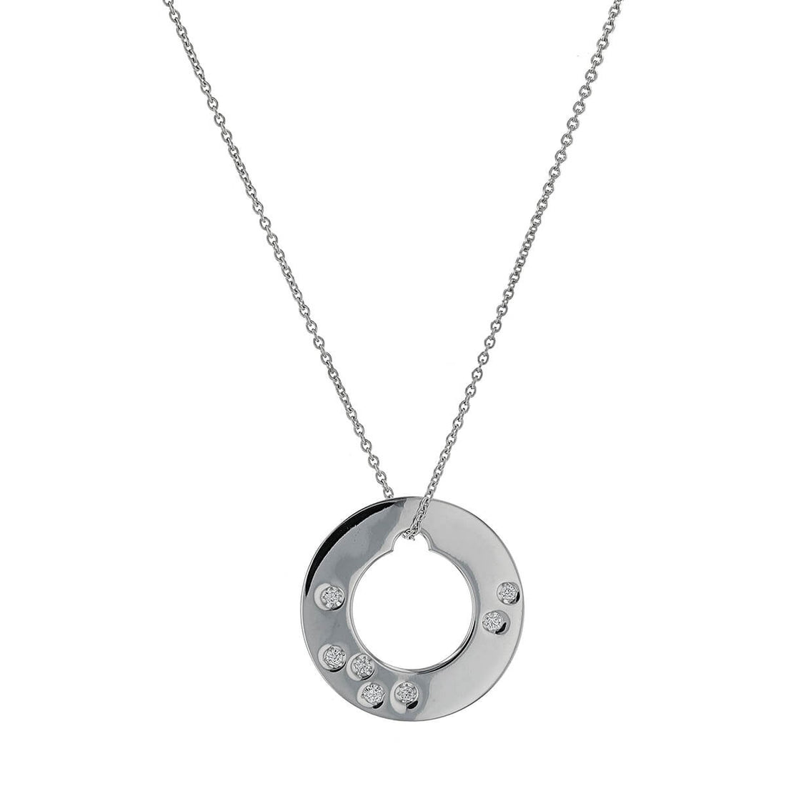 Dinh Van Cible diamonds and gold necklace