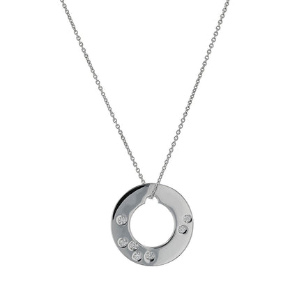 Dinh Van Cible diamonds and gold necklace