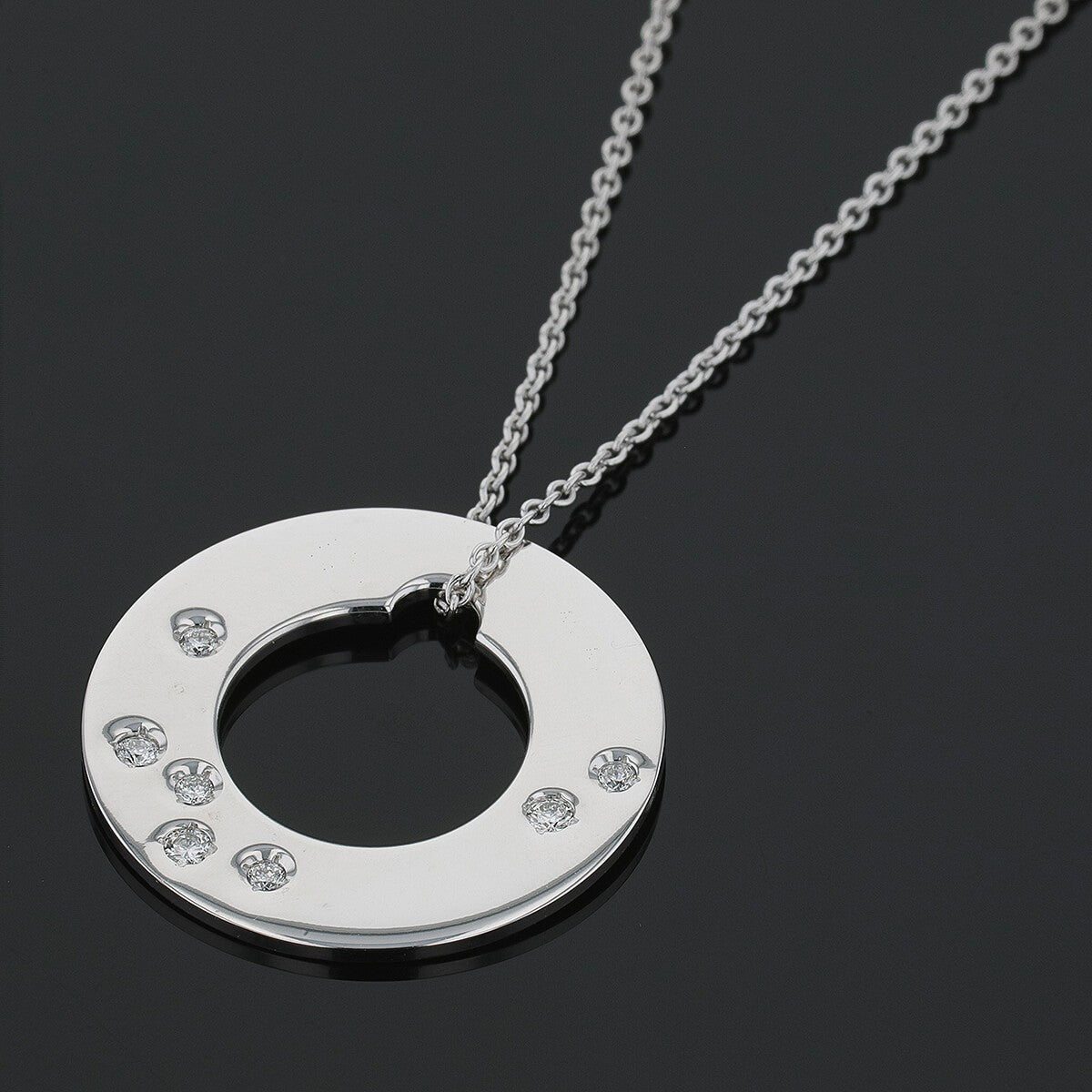 Dinh Van Cible diamonds and gold necklace