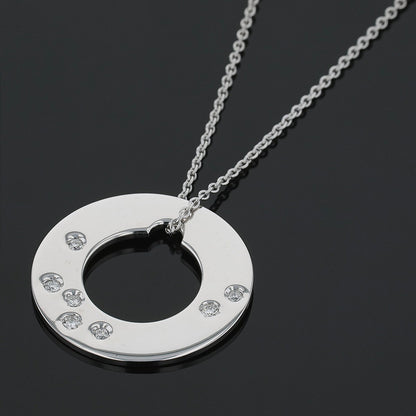 Dinh Van Cible diamonds and gold necklace