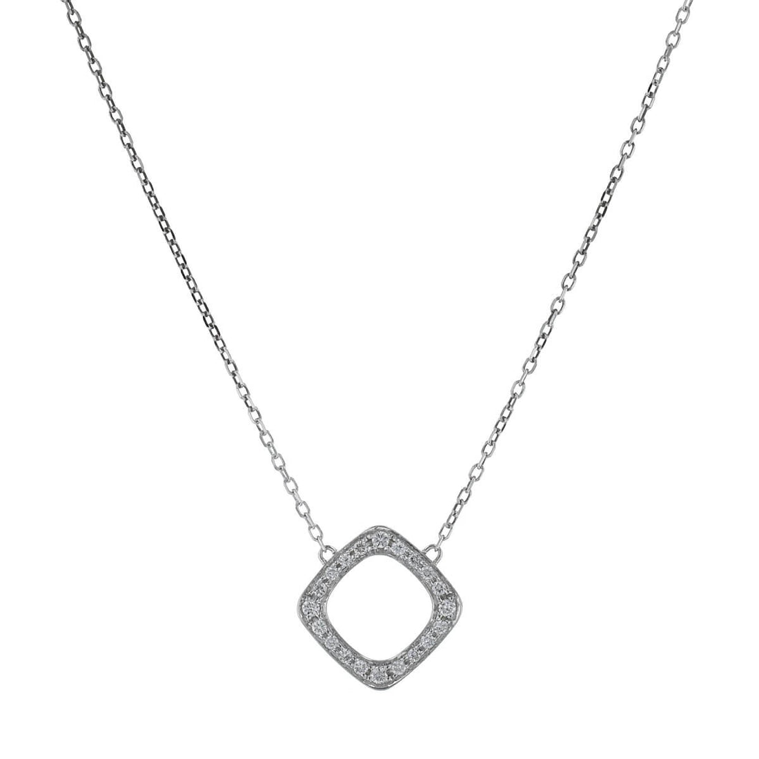 Dinh Van Impression diamonds and gold necklace