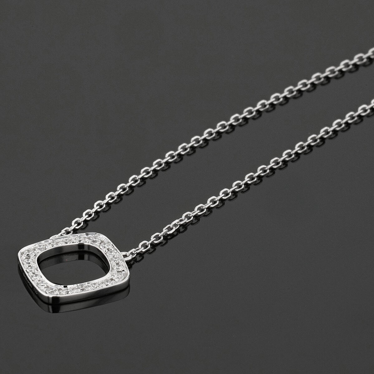 Dinh Van Impression diamonds and gold necklace