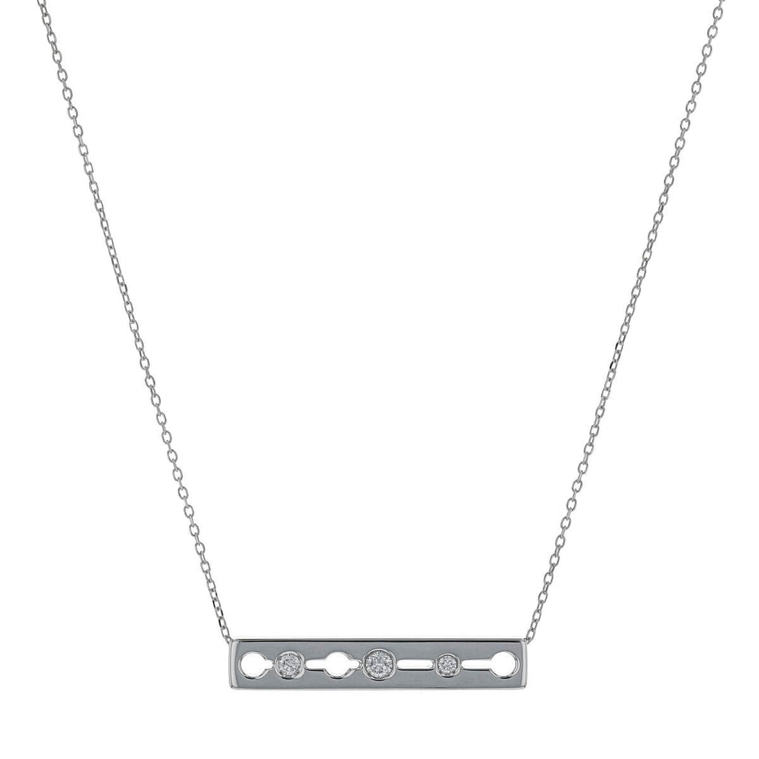 Dinh Van Pulse diamonds and gold necklace