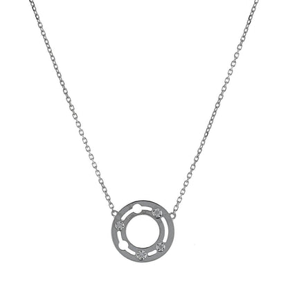 Dinh Van Pulse diamonds and gold necklace