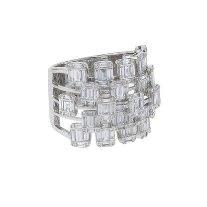 Djula Hepburn Beverly Hills diamonds and gold ring