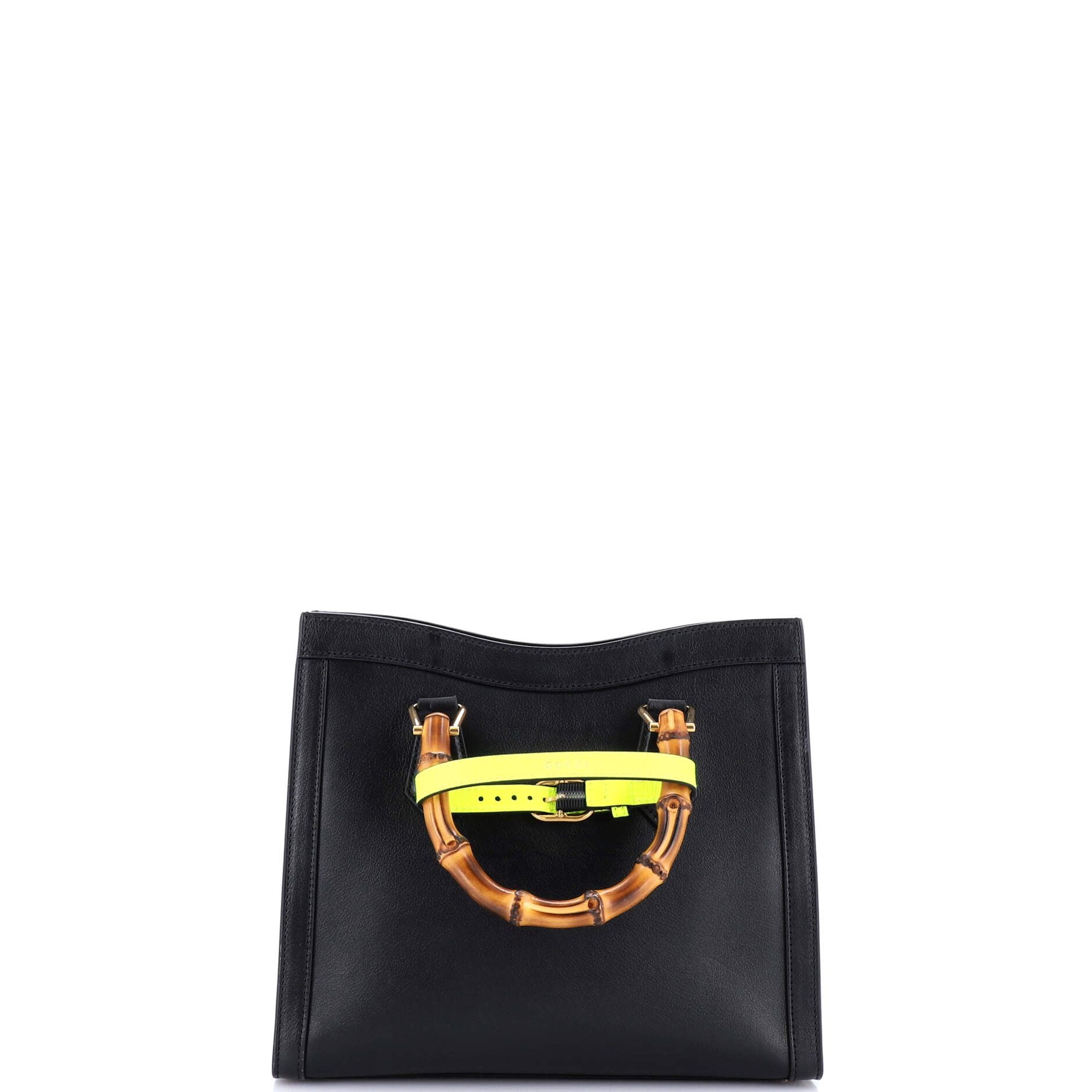 Gucci Diana Nm Bamboo Handle Tote Leather Small