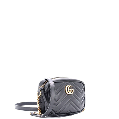 Gucci Mini GG Marmont Shoulder Bag, Matelasse Chevron
