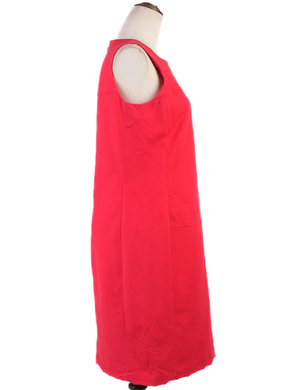 Excellent Ralph Lauren Red Sleeveless Dress Size M