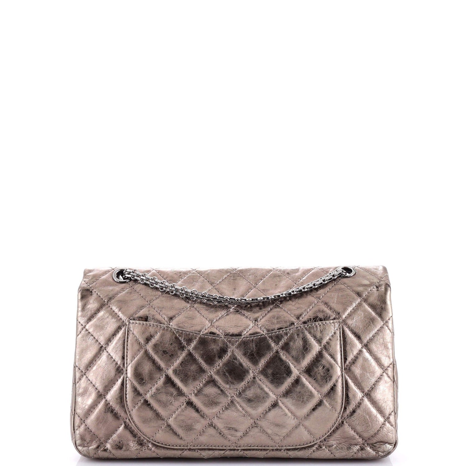 Chanel Reissue 2.55 Flap Bag Quilted Metallic Aged Calfskin 227