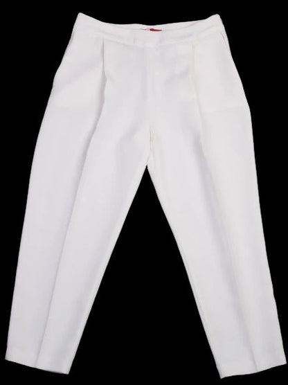 Carolina Herrera White Dress Pants Excellent Condition Size L