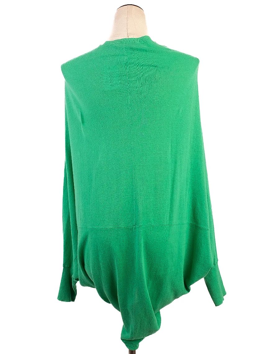 Excellent Paul&amp;Joe Green Cotton Oversized Cardigan Size M