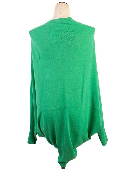 Excellent Paul&amp;Joe Green Cotton Oversized Cardigan Size M