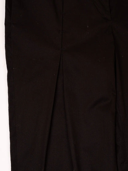 Excellent Moschino Black Cotton Pants Size L for Women