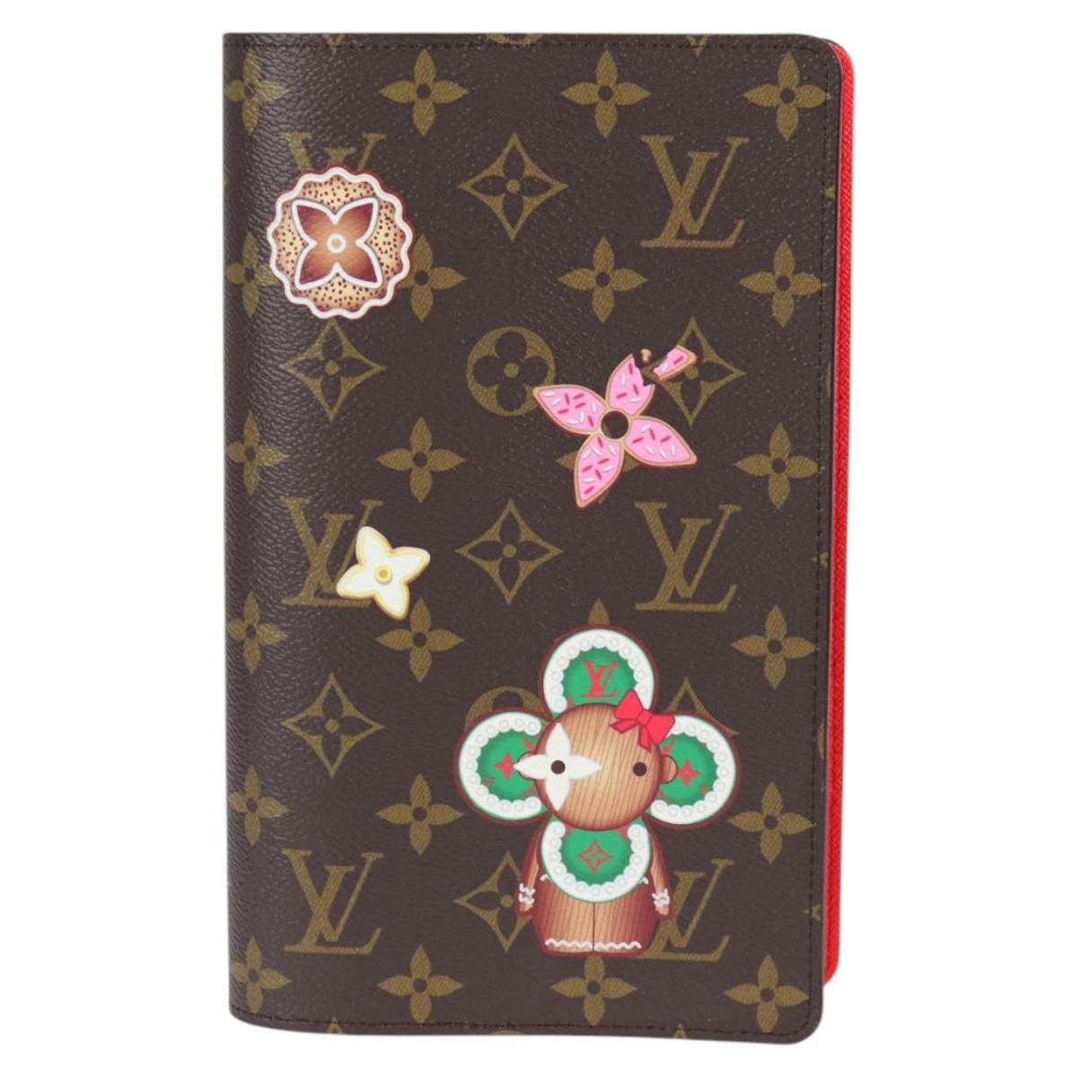 Louis Vuitton Monogram Vivienne Notebook Cover Mm Emily Gi 1167 Lv Auth