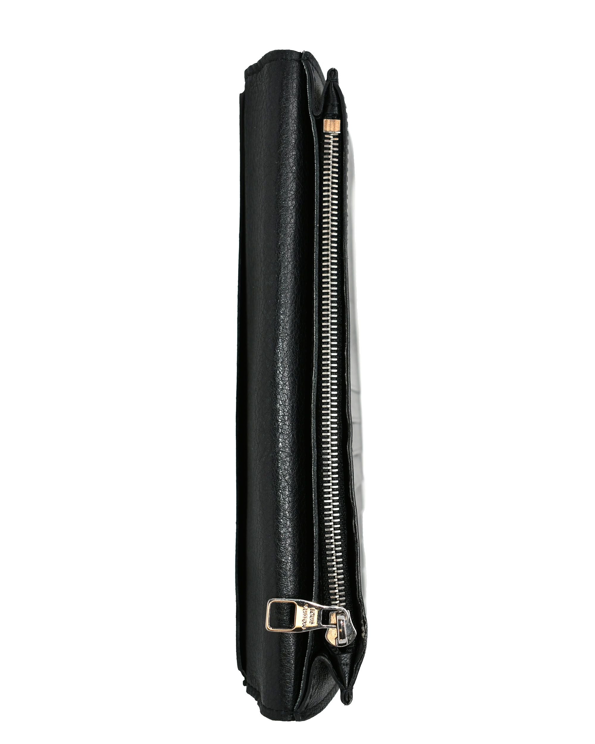Louis Vuitton Brazza Wallet Black Taurillon