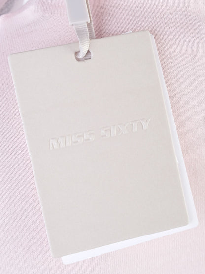 Excellent Miss Sixty Pink Wool Turtleneck Sweater Size XXS