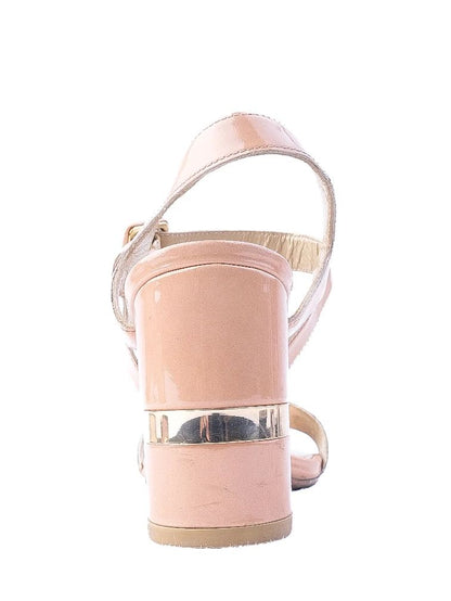 Excellent Stuart Weitzman Orange Leather High-Heeled Sandals Size 38